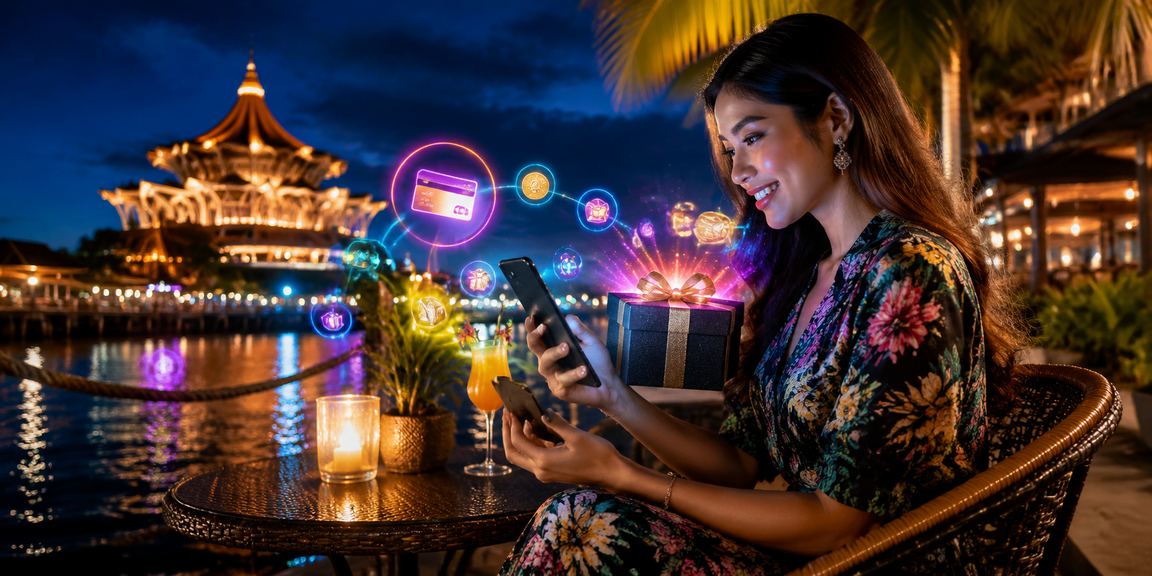Pengguna Malaysia menggunakan platform ck2generator melalui peranti mudah alih dengan selamat